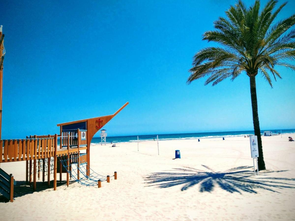 Apartamento Deluxe A 50M De Playa - Aire Wifi Gandía Eksteriør bilde