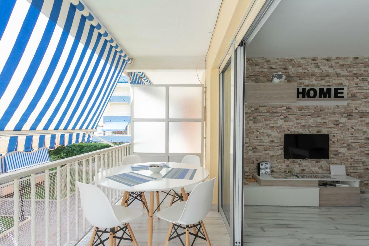 Apartamento Deluxe A 50M De Playa - Aire Wifi Gandía Eksteriør bilde