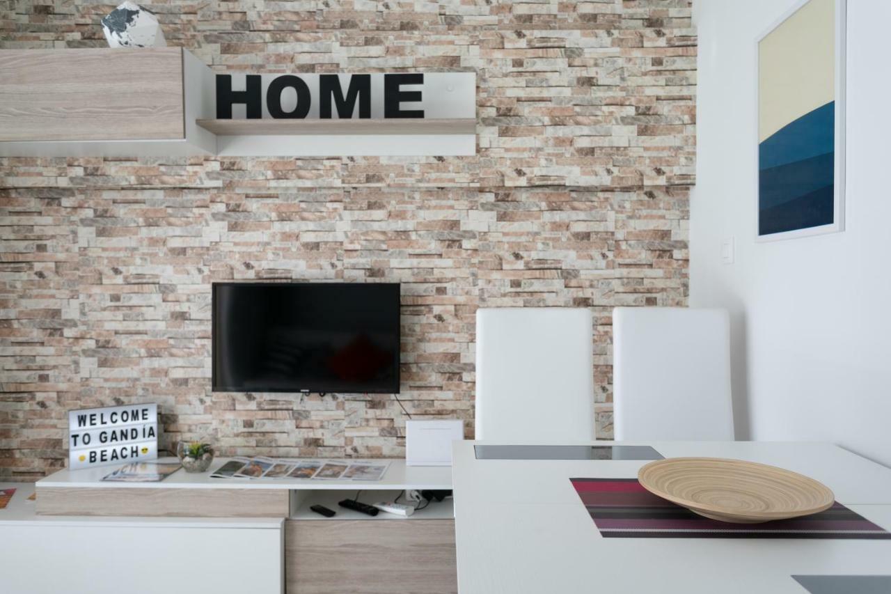 Apartamento Deluxe A 50M De Playa - Aire Wifi Gandía Eksteriør bilde