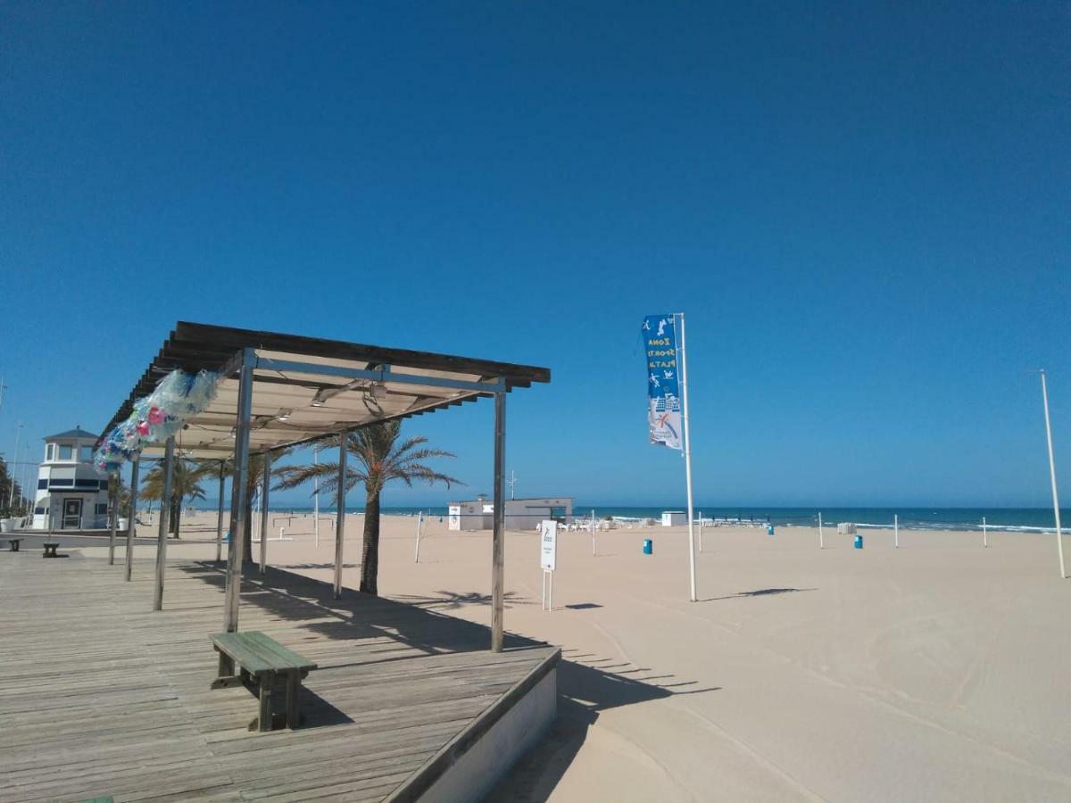 Apartamento Deluxe A 50M De Playa - Aire Wifi Gandía Eksteriør bilde